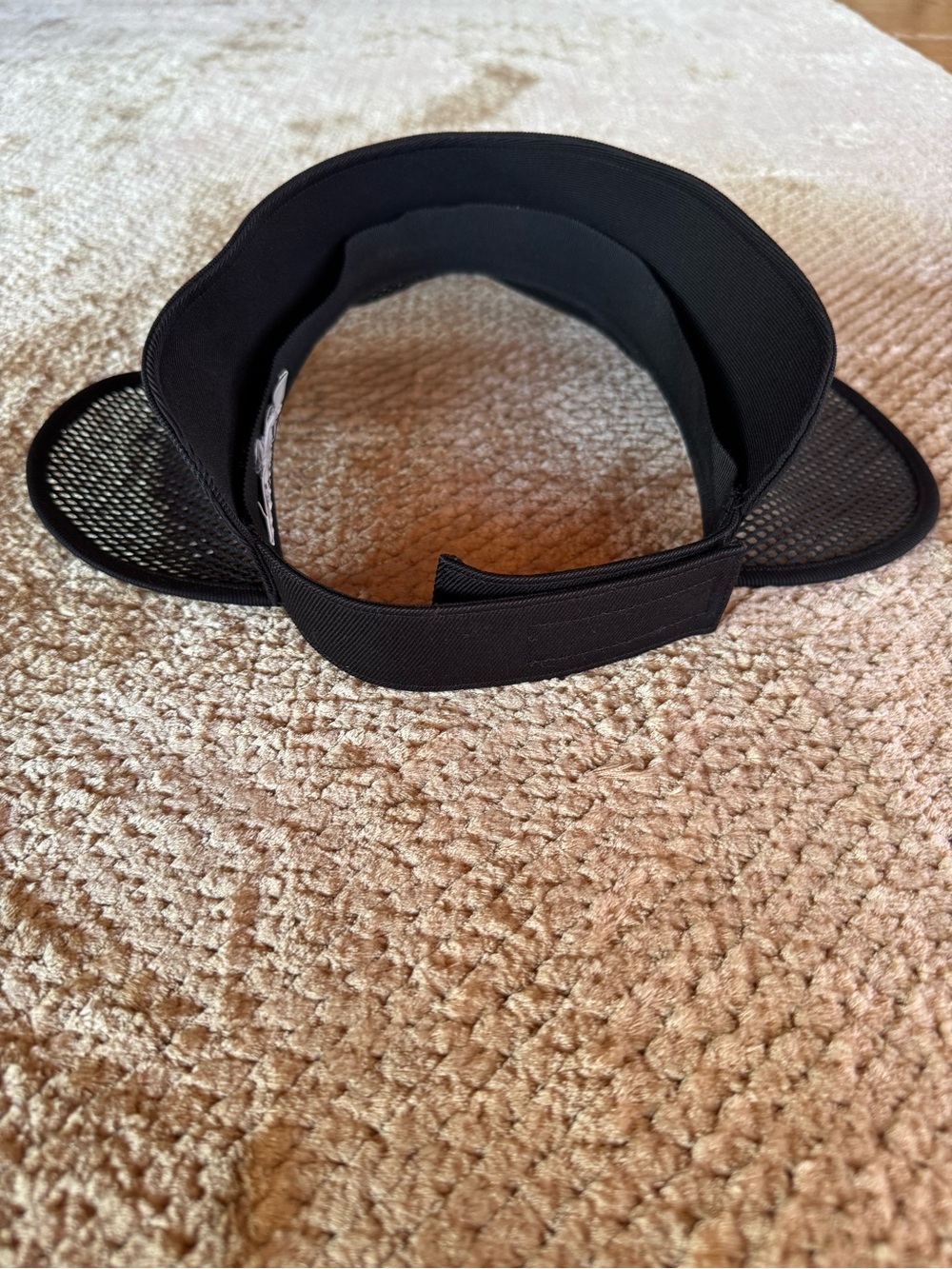 Christian Dior Black Mesh Visor Sun Hat - Picture 9 of 10